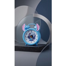 VizyonumVar Concept Stitch Figürlü Pilli Çalar Saat - Kolay Kurulumlu Şık Masaüstü Dekoratif Saat