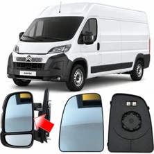 Otokap Universal Citroen Jumper 2007-2026 Uyumlu Isıtmalı Sol Ayna Camı