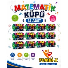 Tombi-X 12’li Matematik Küpü Eğitici Zeka ve Işlem Oyunu