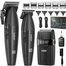 Vgr 640 S3 3'ü 1 Arada Saç Kesme Makinesi, Erkekler Için, Profesyonel Saç / Saç Kesme Makinesi