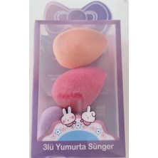 Lunare Yumurta Sünger 3'lü