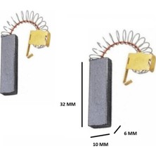 Universal Elektrikli Süpürge Kömürü L11041 2 Li