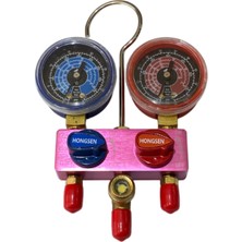 Universal HS-M02 2 Lİ MANİFOLD R22,R-410A R-32 HORTUMSUZ