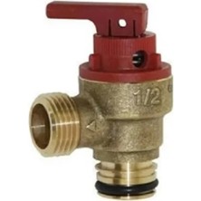 Universal Emniyet Ventili 3 Bar Orkli Vaıllant Ecotec Brass Prinç