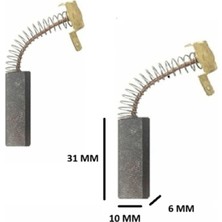 Universal Fakir Elektrikli Süpürge Kömürü Yaylı L11044 2 Li