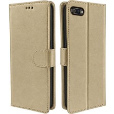 Freedom Storee Realme C2 Trend S Plus Kapaklı Kılıf - Gold