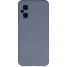 Mey Ithalat®   Poco M5 Kılıf Nano Içi Kadife Silikon - Gri
