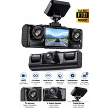 sbodurhome Çift Kameralı 1080P Full Hd Araç Kayıt Kamerası