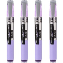 Serve Lıkıt Fosforlu Kalem Pastel Lavanta 4lu Set