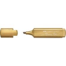 Faber-Castell Fosforlu Kalem 46 Metalik Altın