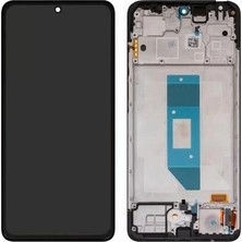 Orevio Redmi Note 14 4g Uyumlu Ekran (Oled) Çıtalı Siyah