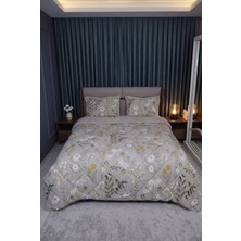 Comforter Çift Kişilik Yorgan Seti Çiçekli