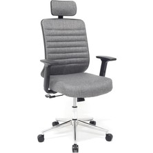 Zeon Büro Ofis Sistemleri // Comfort Plus Dark Gray Ofis Koltuğu Makam Koltuğu Çalışma Koltuğu