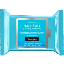 Neutrogena Hydro Boost Yüz Temizleyici Mendil, 25 Ea, 25