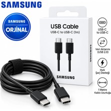 Eb Teknoloji Samsung Usb-C To Usb-C Kablo 1 Metre – Orijinal USB Type-C Şarj ve Veri Kablosu