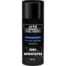 50 Gr. Saç Tozu Hair Fiber Topik (Koyu Kahve (Dark Brown))