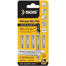 İbtaş SGS2706 - T118A Dekupaj Ağzı Metal Kesmek Için (5 Adet Fiyatı)
