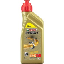Castrol Power 1 4t 15W-50 1 Lt 4 Zamanlı Motosiklet Yağı