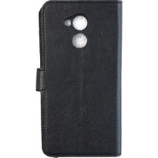 Stylmenplus General Mobile Gm 8 Trend S Plus Kapaklı Kılıf - Siyah