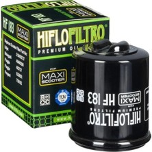 Hiflo Filtro Hıflo Fıltro HF183 Aprilia Sr Gt 125 Uyumlu Hiflofiltro Yağ Filtresi (2022-2025)
