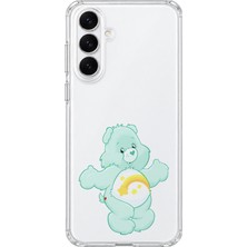 MONOFLEX Samsung Galaxy A24 Uyumlu Sevimli Ayıcık Desenli Şeffaf Telefon Kılıfı