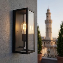 Tel Lighting Kuba Metal Dış Mekan Aplik