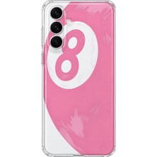 MONOFLEX Samsung Galaxy A26 Uyumlu Bilardo Topu Desenli Şeffaf Telefon Kılıfı