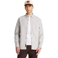 Timberland Lake Warner Solid Oxford Shirt Erkek Gömlek