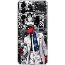MONOFLEX Samsung Galaxy A16 Uyumlu Çizgi Roman Kahraman Desenli Şeffaf Telefon Kılıfı