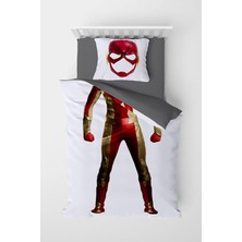 Monohome Speedster 3D Pamuk Saten Çocuk Nevresim Takımı 160X220, MONOHOME9895