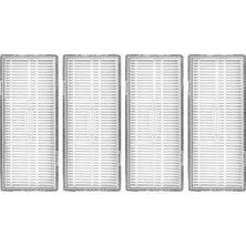 Filtre Aksesuarı, Roborock S8/s8+/s8 Pro Ultra/s7/s7 Maxv/s7 Maxv Ultra/s7 Max Ultra/s7 Pro Ultra Için, Yıkanabilir Hepa Filtre, 4 Adet, G20 Süpürme Robotu Için, 4'lü Paket