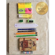 Seçkin Kırtasiye Seti - Premium Okul ve Ofis Koleksiyonu (11 Parça Defter, Kalem, Not Kağıdı Takımı)