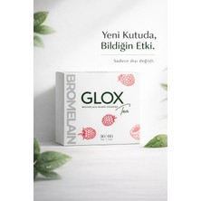 Glox Tea Bromelain İçeren Bitkisel Detoks Çayı 30 günlük 60 şase