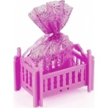 Pileli Store Bebek Mevlüt Şekeri - Pembe Beşik