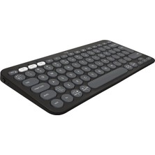 Logitech Pebble Keys 2 K380S 920-011859 Siyah Tkl Q Kablosuz Klavye