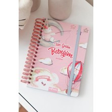 Le Color Bebek Anı ve Anne Hamile Günlüğü Albüm Defter Kız