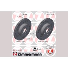 Zimmermann Dpmix-Hb Fren Diski On Bmw F10 F11 10 Havali Cizgili