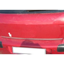 Woc Chrome Peugeot 308 Krom Bagaj Alt Çıta 2007-2013 Paslanmaz Çelik