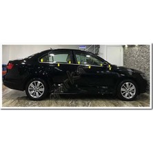 Markadan Vw Jetta Krom Cam Çıtası 2011-2017 6 Parça Paslanmaz Çelik