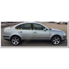 Db Chrome Vw Passat 3b Cam Çıtası Nikelajı 1996-2005 6 Parça P.çelik