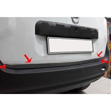 Woc Chrome Dacia Duster Krom Bagaj Alt Çıta 2010-2017 Paslanmaz Çelik