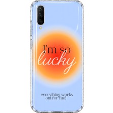 MONOFLEX Huawei P Smart Pro Uyumlu Lucky Desenli Şeffaf Telefon Kılıfı
