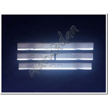 Markadan Citroen C3 Krom Kapı Eşiği 2002-2009 4 Parça Paslanmaz Çelik