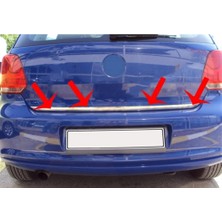 Db Chrome Vw Polo Krom Bagaj Alt Çıta 2009-2017 P.çelik