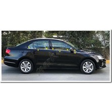 Db Chrome Vw Jetta Cam Çıtası Nikelajı 2011-2017 6 Parça P.çelik
