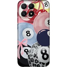 MONOFLEX Xiaomi 17 Uyumlu Bilardo Topları Desenli Şeffaf Telefon Kılıfı