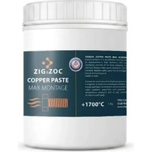 ZIG&ZOC Max Montage Anti-Seize Bakırlı Montaj Pastası - 500 gr