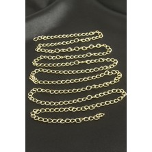 Pileli Store 4 mm Oval Zincir 1 Metre