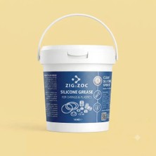 ZIG&ZOC Zıg&zoc Silikon Gres Şeffaf O-Ring Plastik-Metal Yağlama - 14 kg