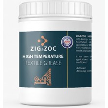 ZIG&ZOC Zıg&zoc Yüksek Devir ve Yüksek Sıcaklık Tekstil Gresi - 1 kg